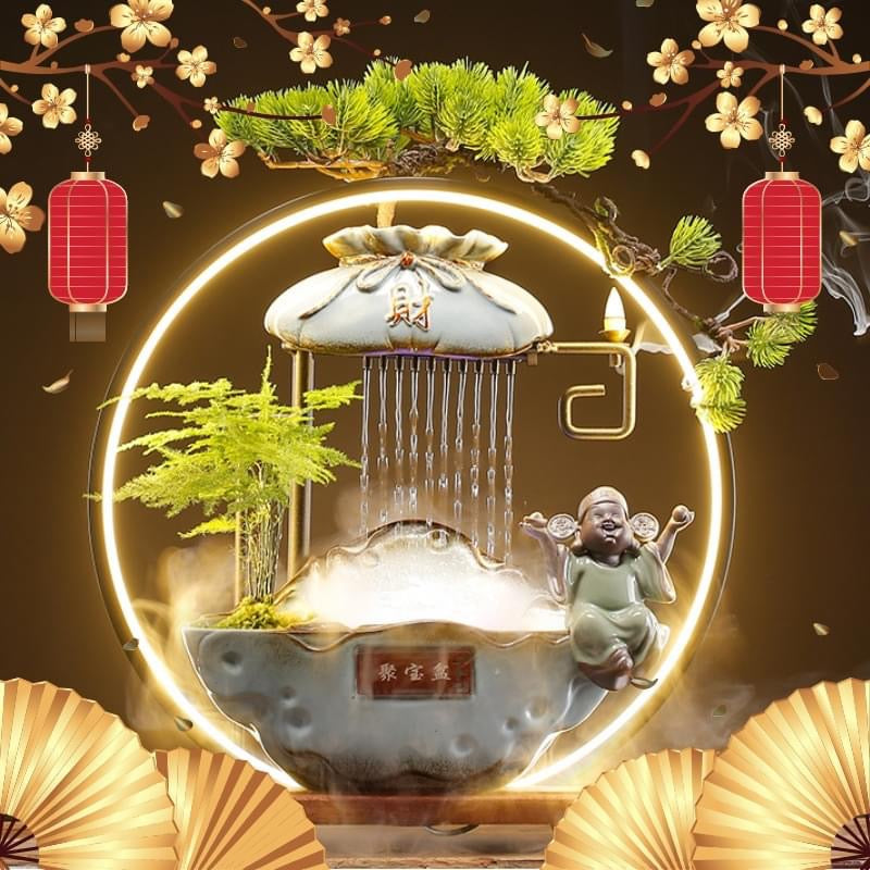 Thác Nước Di Lạc Hoan Hĩ